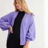 BEAUMONT APPAREL Beaumont Cardigan Oversized Balloon Sleeve Sage Clearance