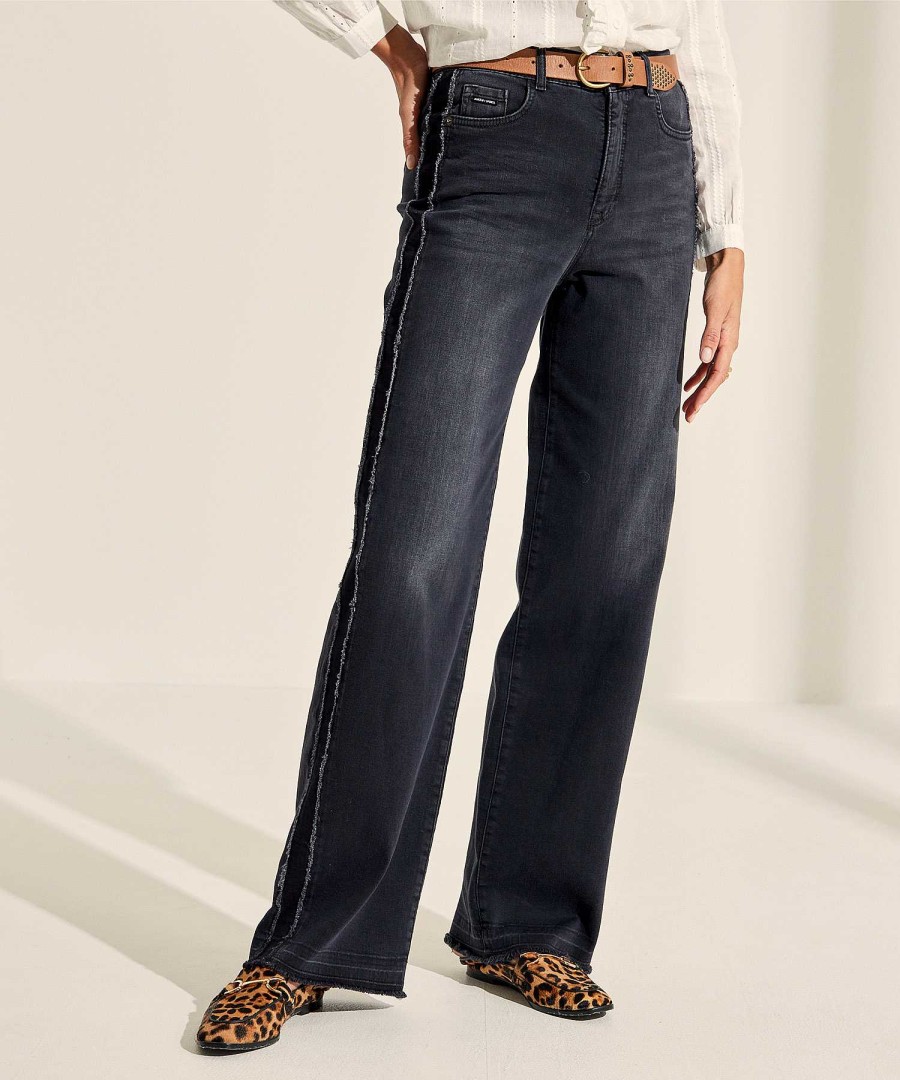 Marc Cain Sports Marc Cain Sports Wide Leg Jeans Wigan Clearance