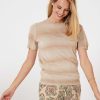 Summum Summum Sweater Lurex Ombre Stripe New