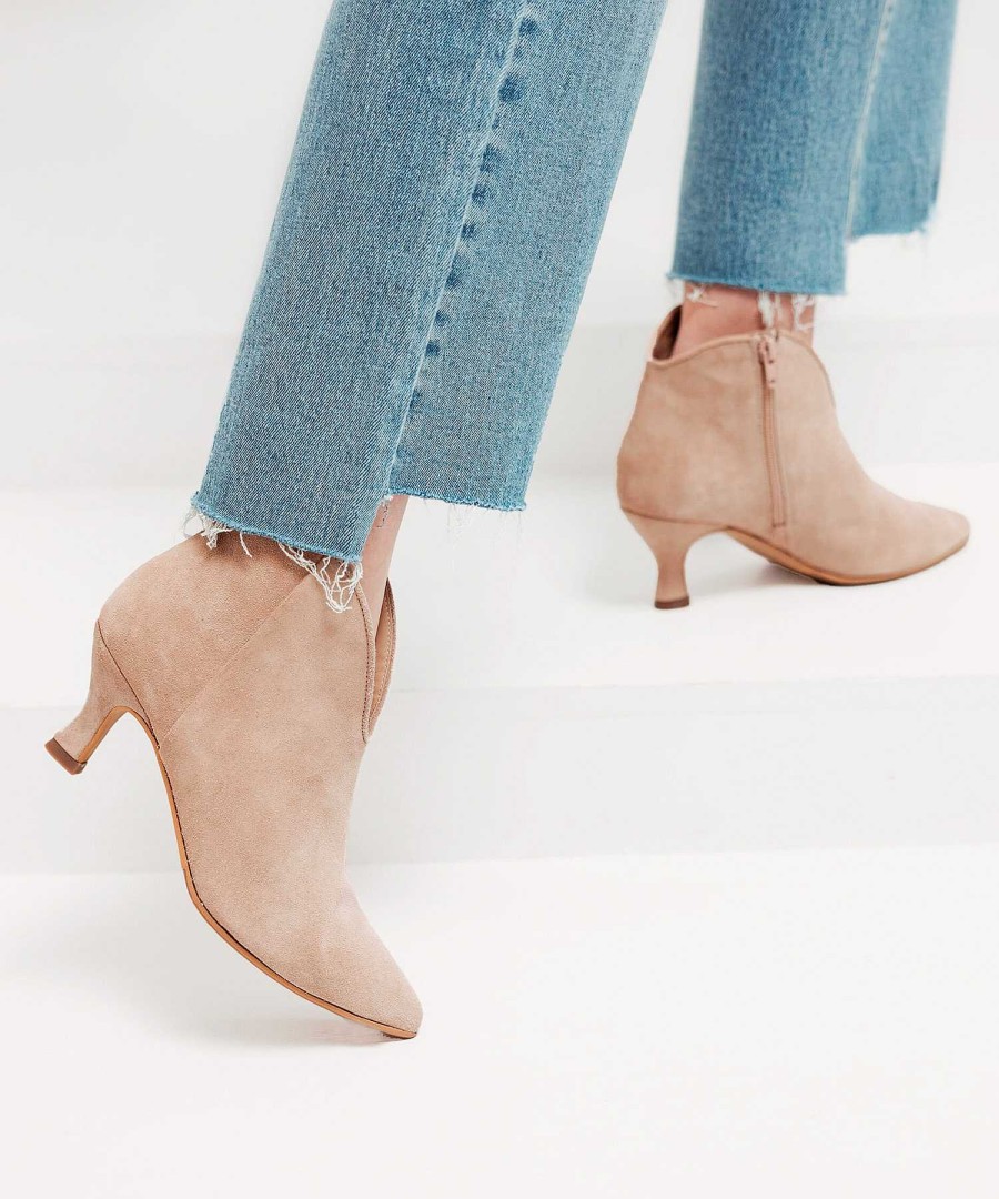 VIA VAI Via Vai Suede Ankle Boot Noelle Rock Hot