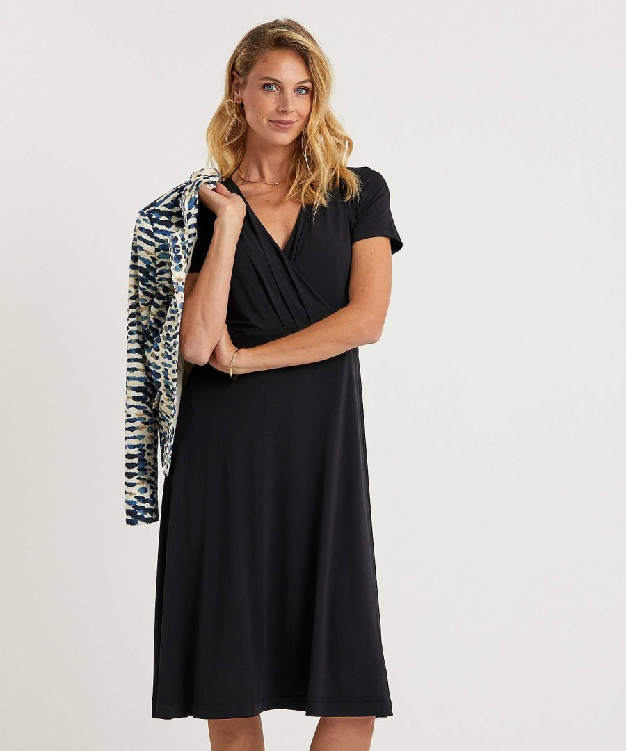 KYRA Kyra Slinky Wrap Dress Pam Wholesale