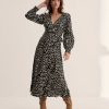 Fabienne Chapot Fabienne Chapot Wrap Dress Floral Print Natalia New