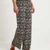 No Man's Land No Man'S Land Slinky Palazzo Pants Blurry Print Best