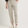 Summum Summum Loose Fit Trousers Stripes Online