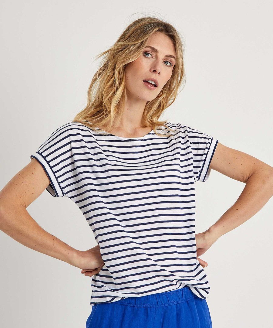 BEONE (FSA) Beone Shirt Breton Stripe Clearance