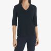 Marc Cain Essentials Marc Cain Shirt V-Neck Rib Online