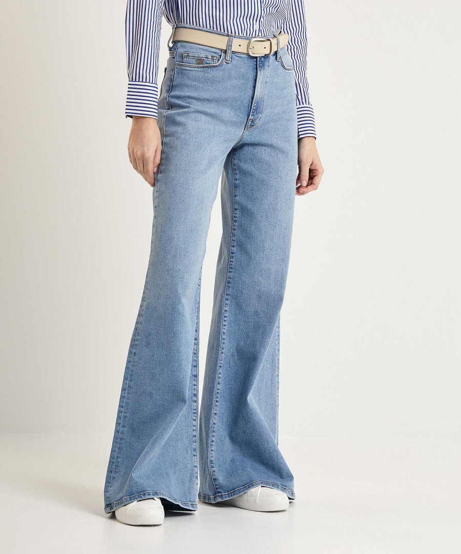 By-Bar By-Bar Wide Leg Jeans Femme Wholesale