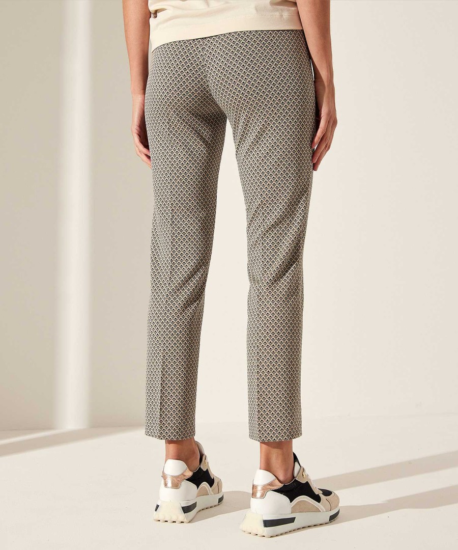 Rosner Rosner Jacquard Trousers Alisa Clearance