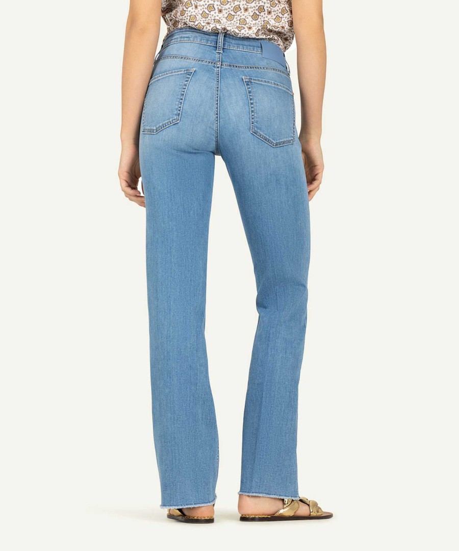 Cambio Cambio Flared Jeans With Decorative Bit Paris Online