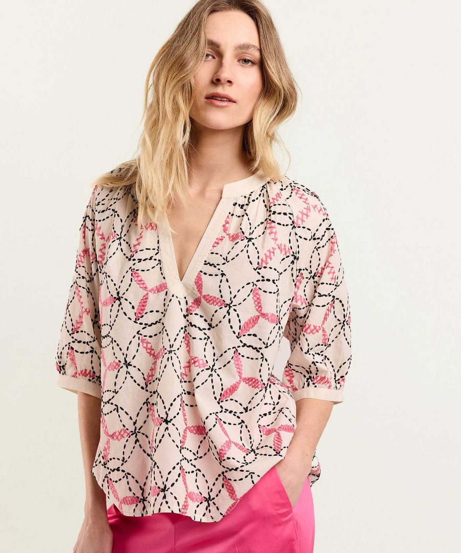 Summum Summum Blouse Graphic Print Hot