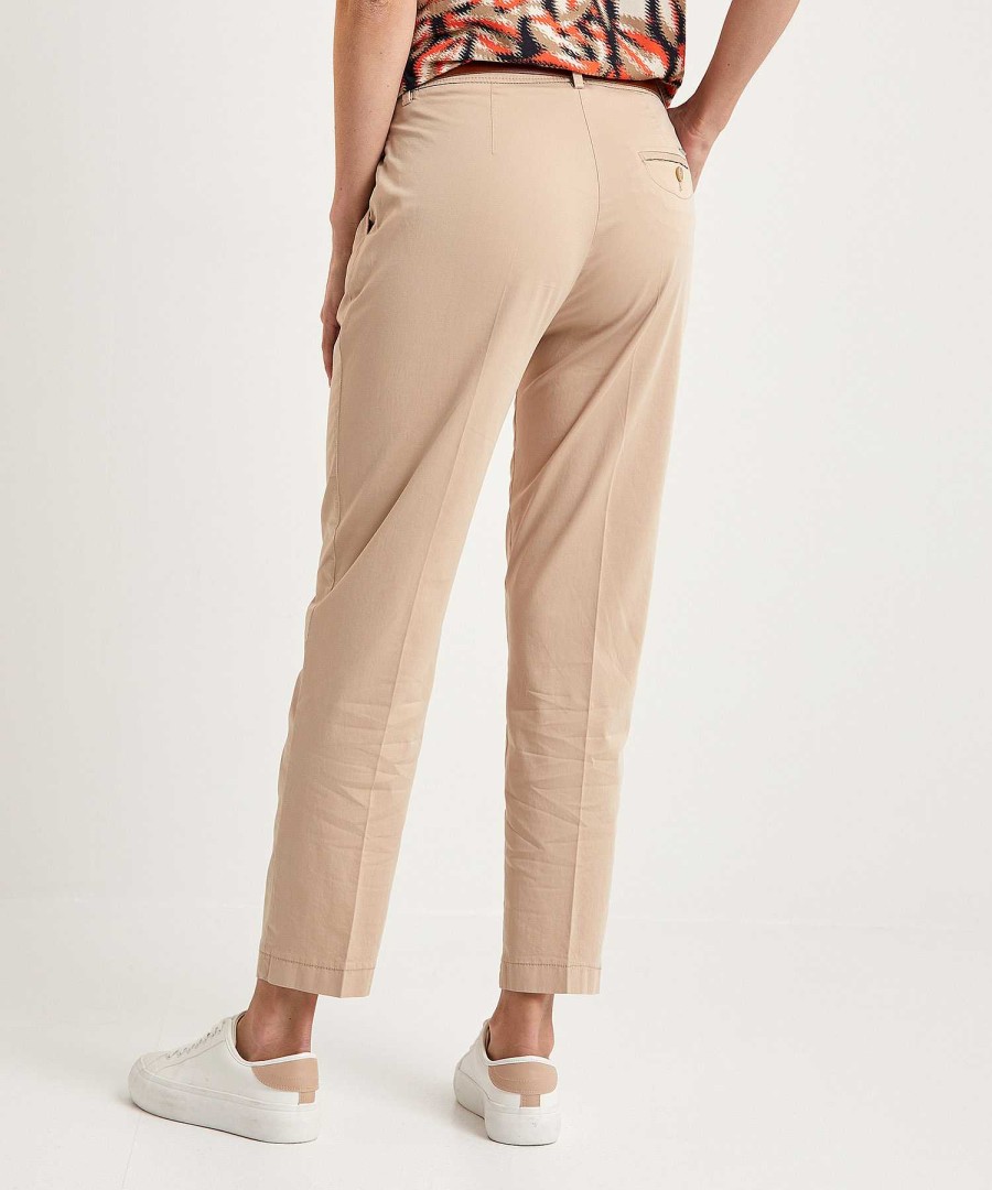 Brax Brax Cropped Ultra Light Chino Maron Hot