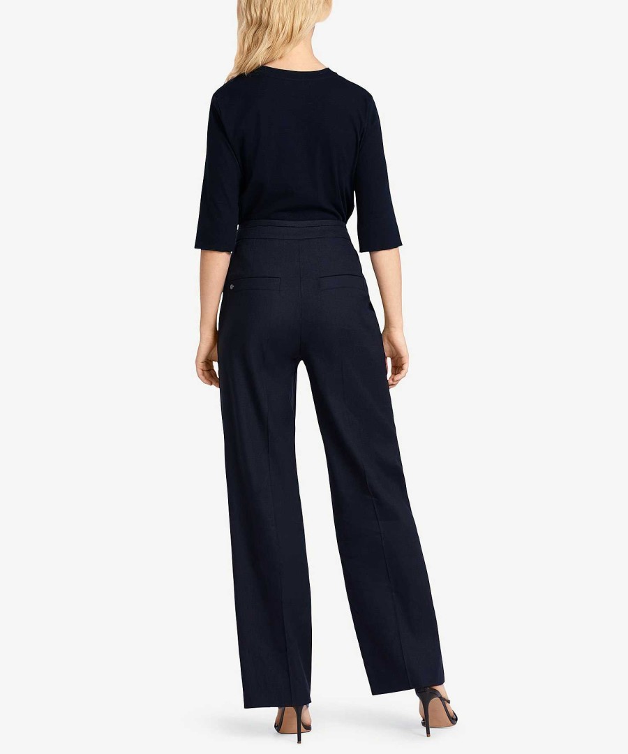 Marc Cain Pants Marc Cain Wide Leg Trousers Wukari Clearance