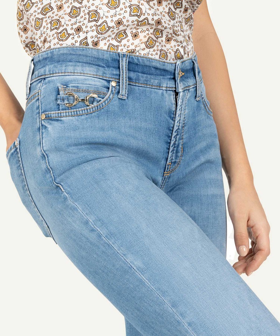 Cambio Cambio Flared Jeans With Decorative Bit Paris Online