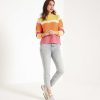 OUI Oui Sweater Colorblock Clearance