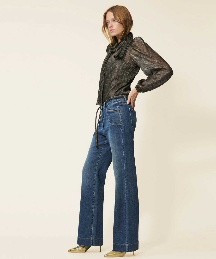 Luisa Cerano Luisa Cerano Wide Leg Jeans Wholesale