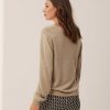 BEONE (IT) Beone Lurex Sweater V-Neck Best