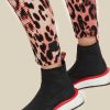 Marc Cain Sports Marc Cain Sports Scuba Tregging Panther Print Sofia Hot