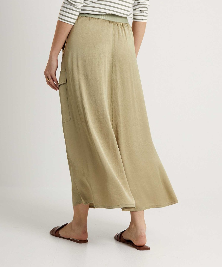 Summum Summum Silky Cargo Skirt Online