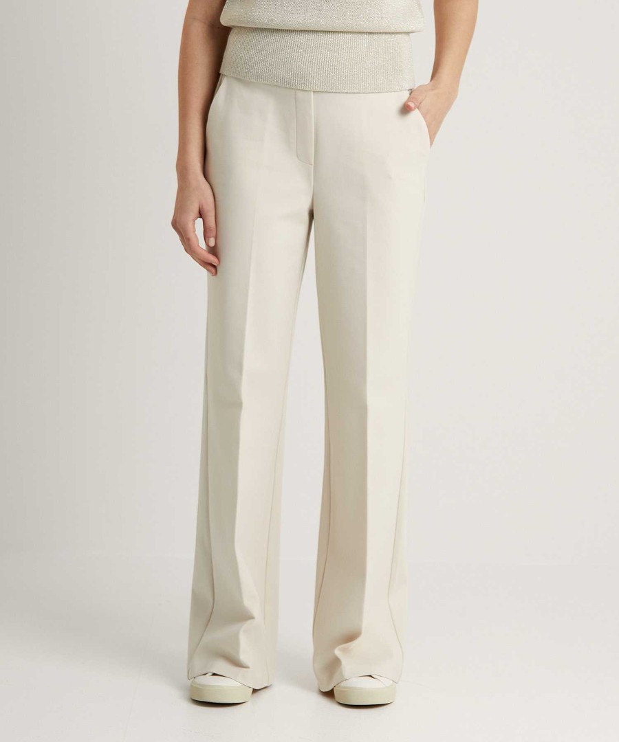 BEAUMONT APPAREL Beaumont Wide Leg Jersey Pants Hope Hot