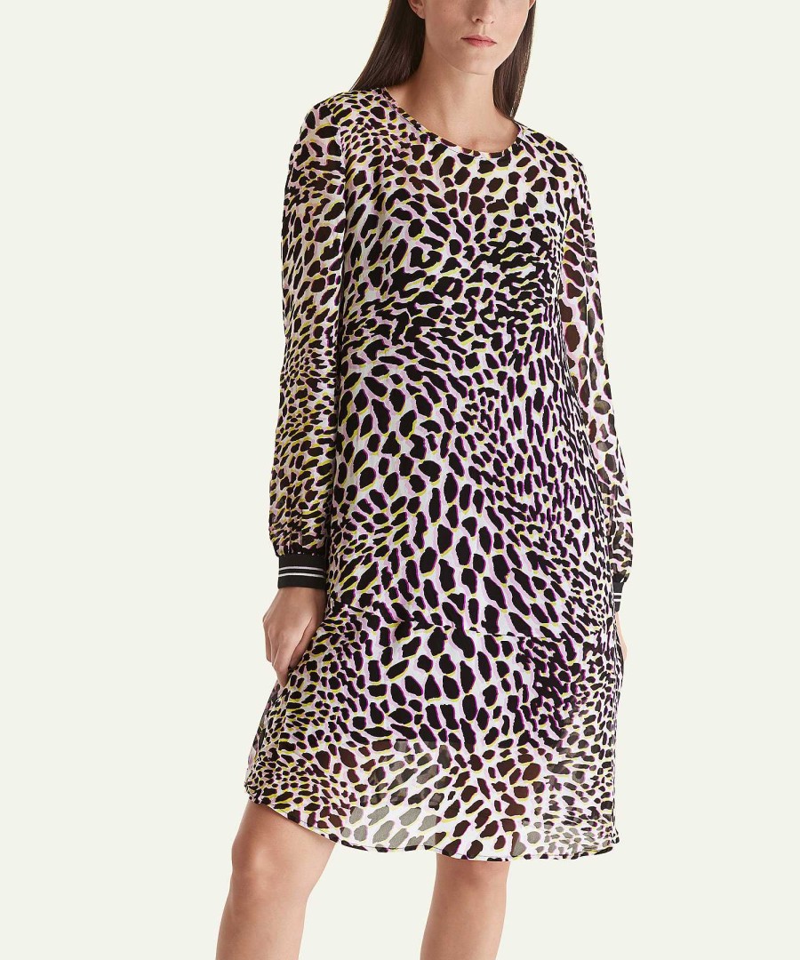 Marc Cain Remix Marc Cain Dress With Leopard Print Best