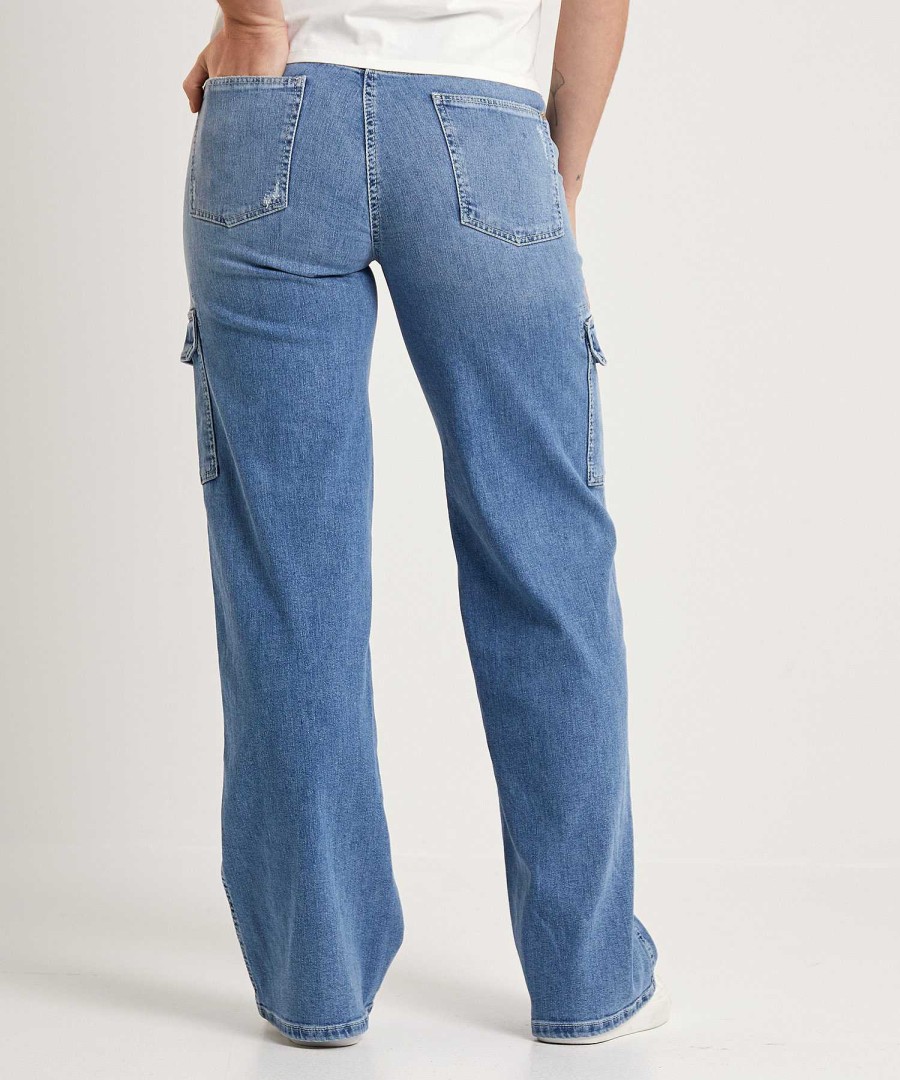 Cambio Cambio Cargo Wide Leg Jeans Andy Best