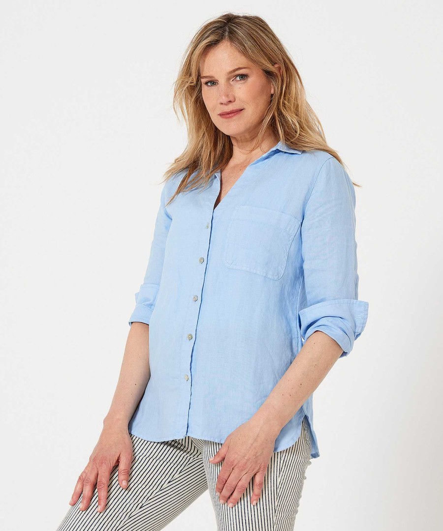 BEONE (FSA) Beone Linen Blouse Online